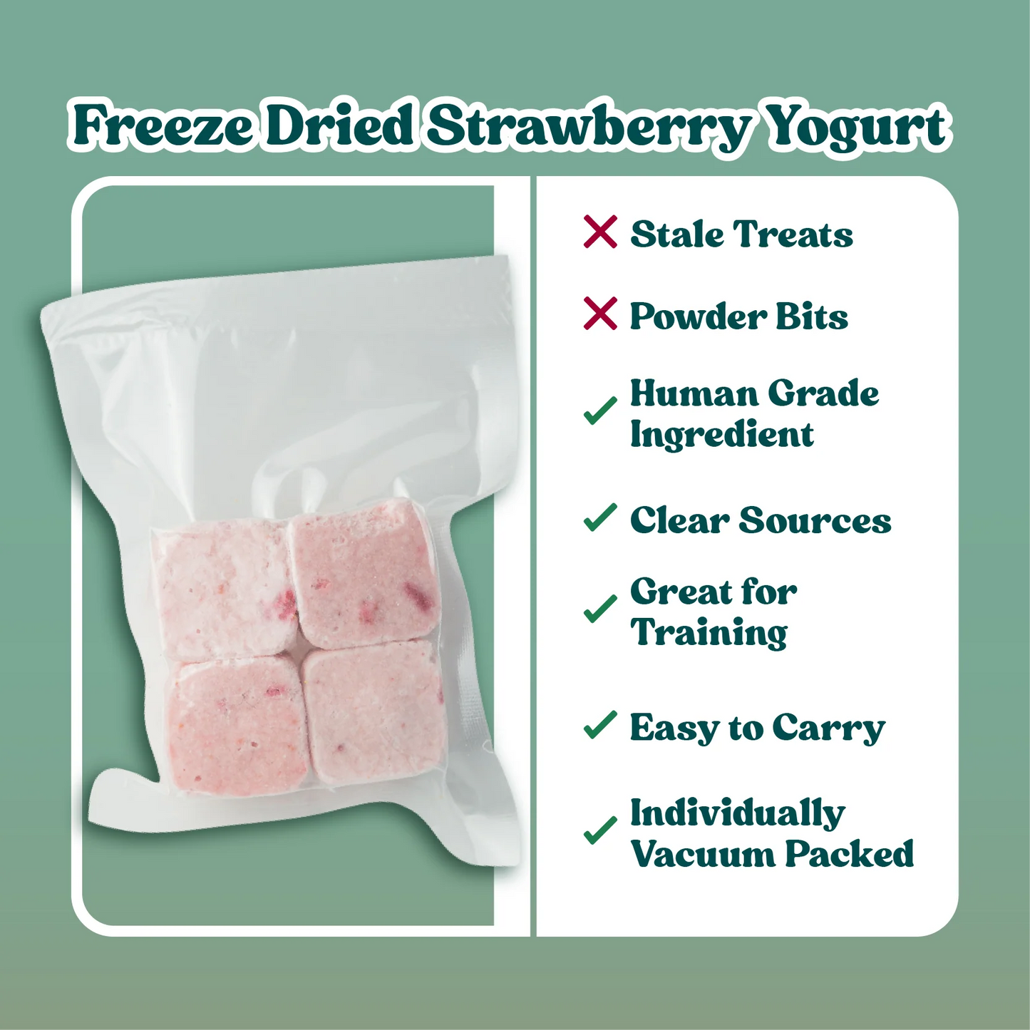 Furmily Pet Freeze Dried Strawberry Yogurt