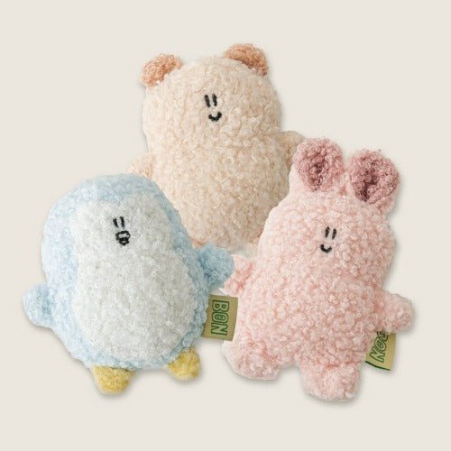 Bite Me BonBon Green Furry Friends Mini Squeaky Toy