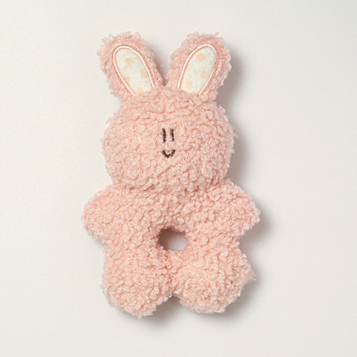 Bite Me BonBon Green Furry Friends Rattle Toy