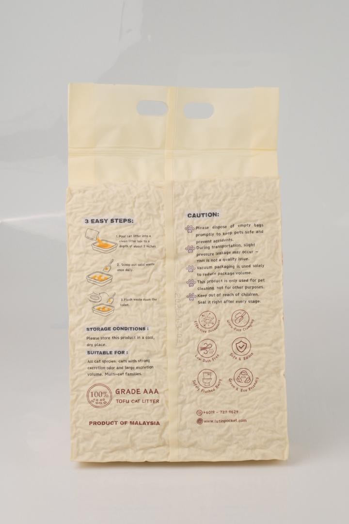 Lutin Paws Classic Tofu Cat Litter