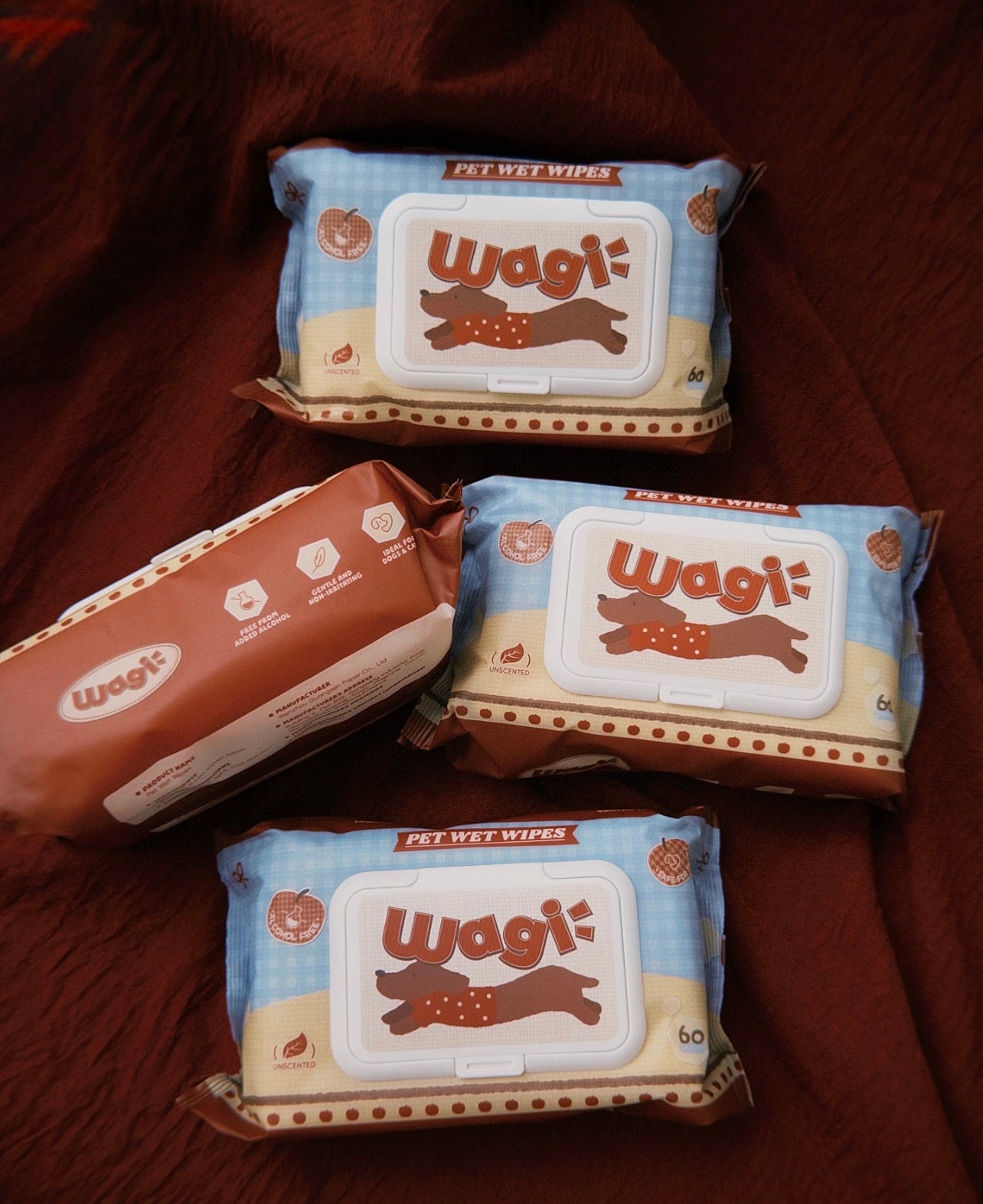 Wagi Pet Wipes (60pcs)