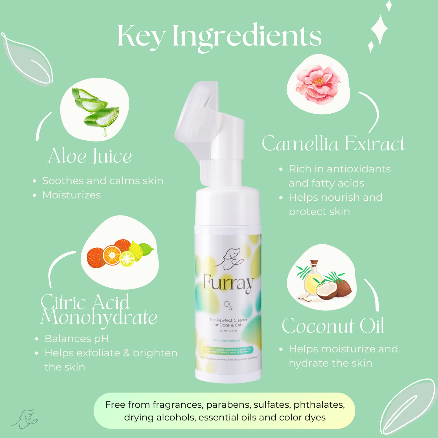 Paw Cleanser For Dogs & Cats