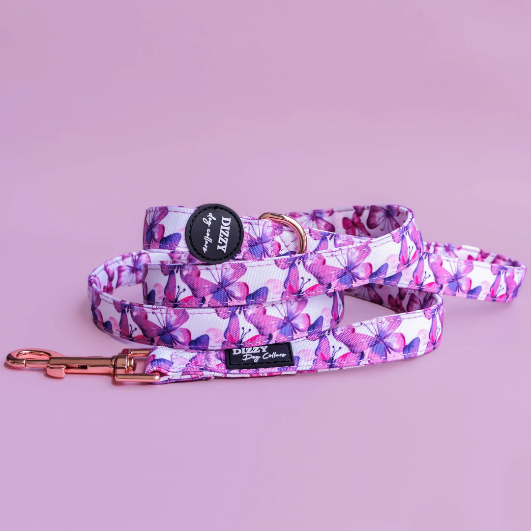 Pink Butterflies - Leash