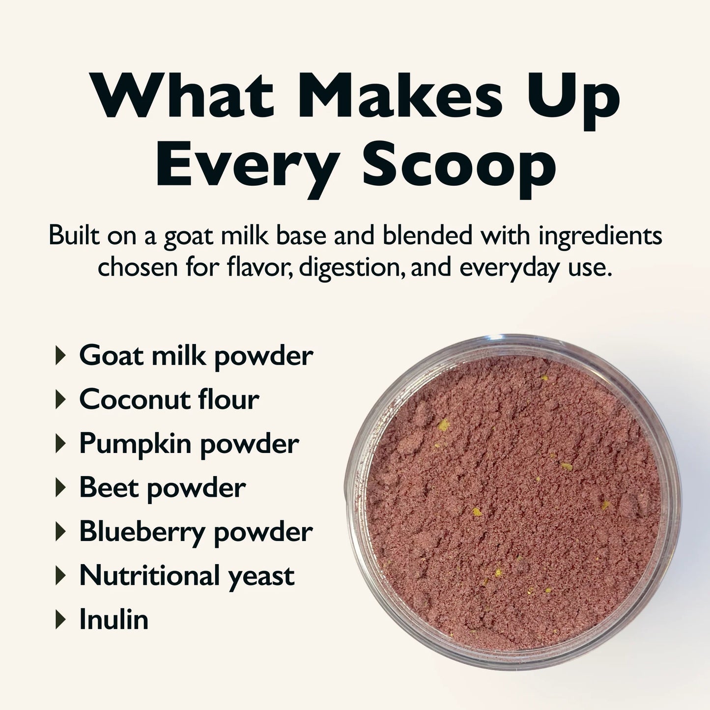 Glacier’s Goodies Goat Milk Topper - Beet & Blueberry
