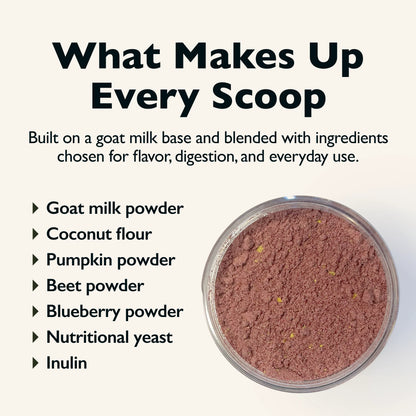 Glacier’s Goodies Goat Milk Topper - Beet & Blueberry