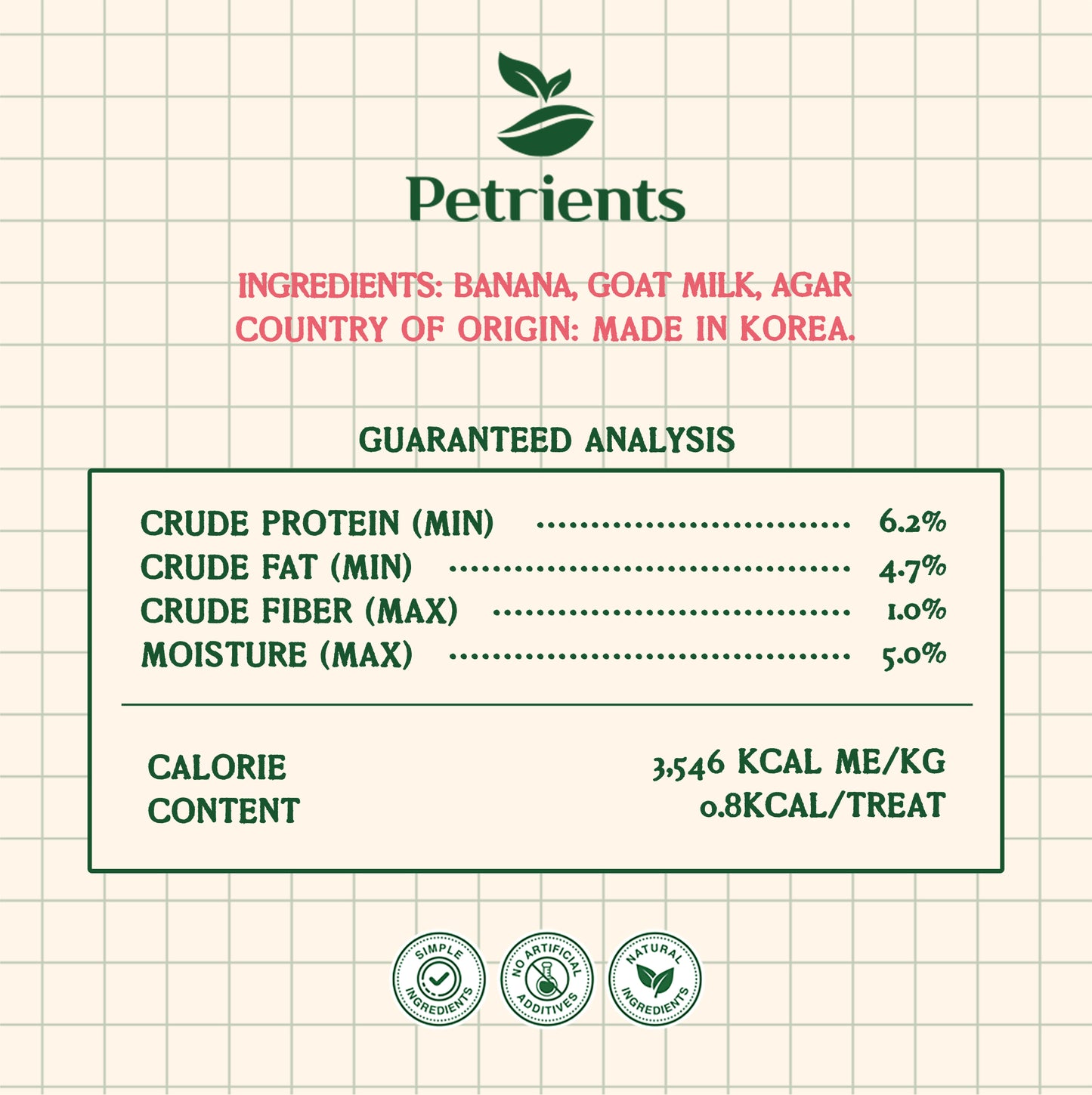 Petrients Keendlet Banabloom Banana & Goat Milk