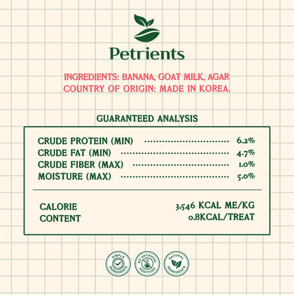 Petrients Keendlet Banabloom Banana & Goat Milk