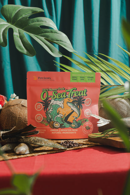 Petrients O-Sea Omega-3 Biscuit Supplement 70g