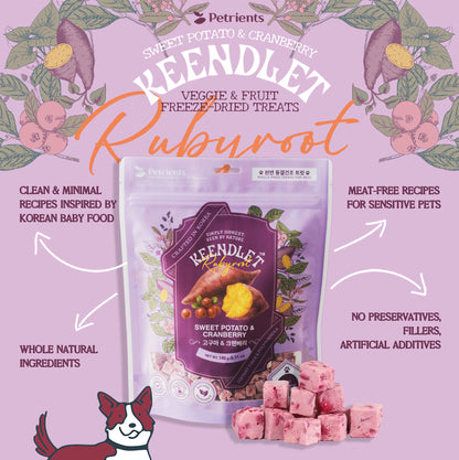 Petrients Keendlet Rubyroot Sweet Potato & Cranberry
