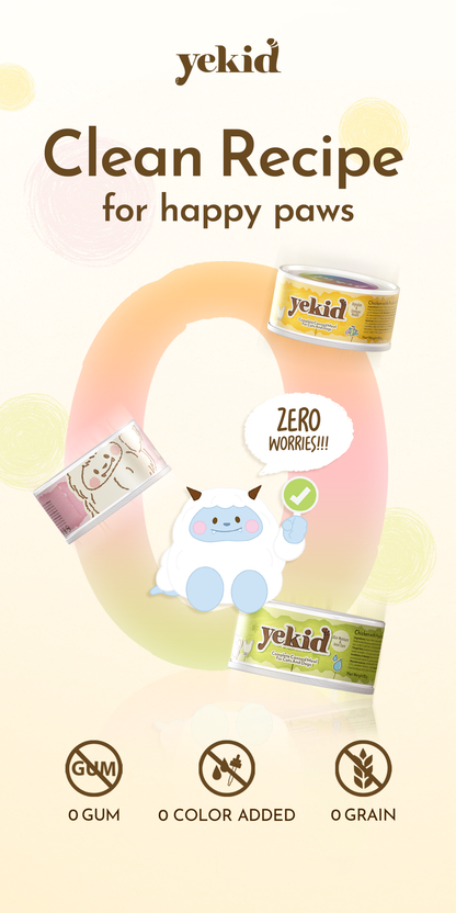 YEKID Functional Complete Canned Meal Variety Box for Dogs and Cats (6 × 85g)