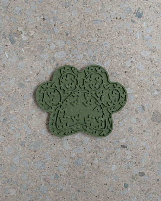 Dexypaws Paw Print Enrichment Lick Mat