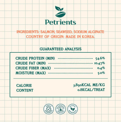Petrients Keendlet Seaglow Salmon & Seaweed