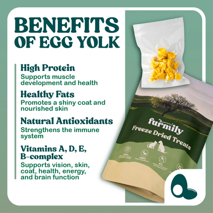 Furmily Pet Freeze Dried Egg Yolk