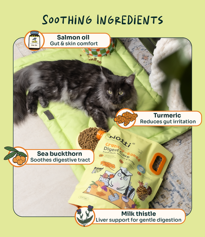 Notti Digest Care Duck, Venison & Turkey Cat Food Trial Pack