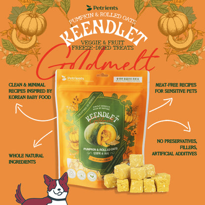 Petrients Keendlet Goldmelt Pumpkin & Rolled Oats