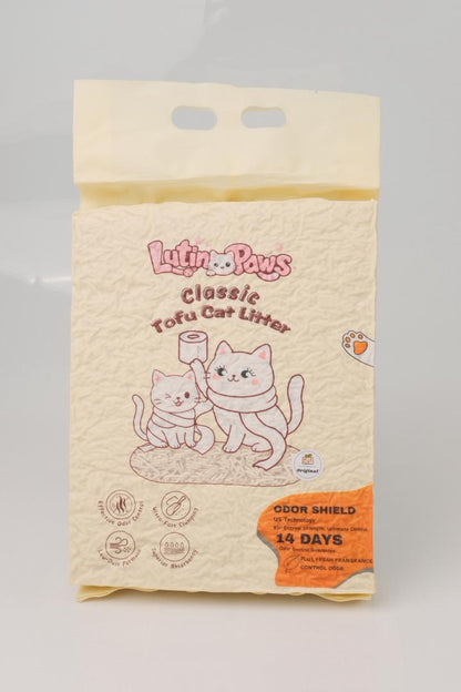Lutin Paws Classic Tofu Cat Litter