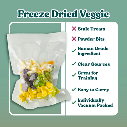 Furmily Pet Freeze Dried Mixed Vegetables