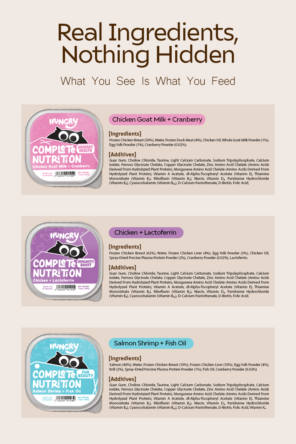 Hungry Meal Box for Dogs & Cats for All Life Stages (9 x 40g)