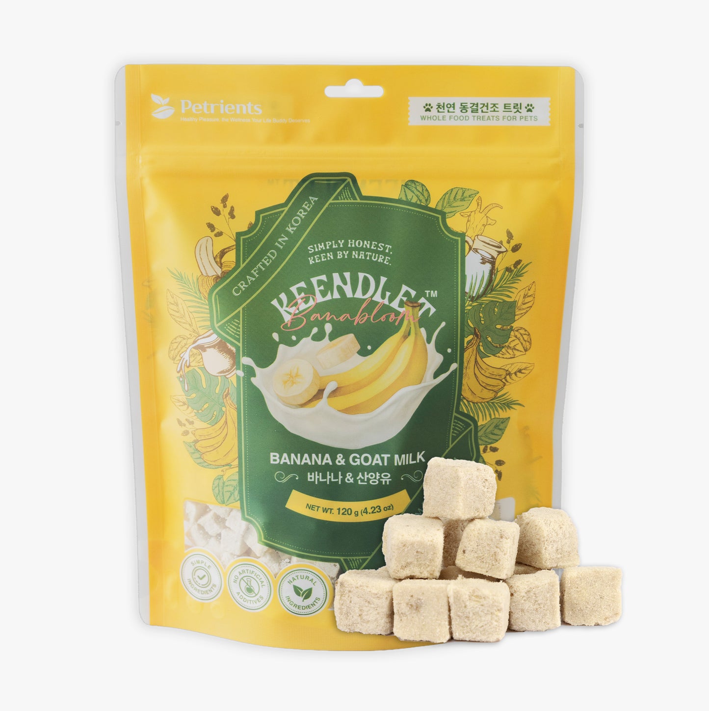 Petrients Keendlet Banabloom Banana & Goat Milk