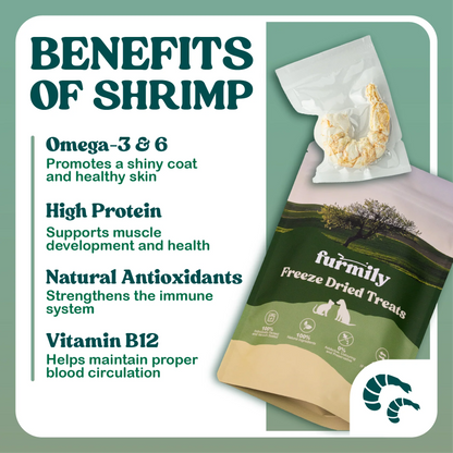 Furmily Pet Freeze Dried XL Shrimp
