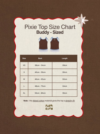 Pixie Top - Fudgy Brownie