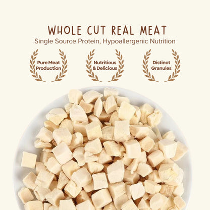 Freeze Dried Chicken Cubes 80g