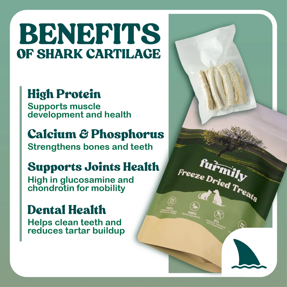 Furmily Pet Freeze Dried Shark Cartilage