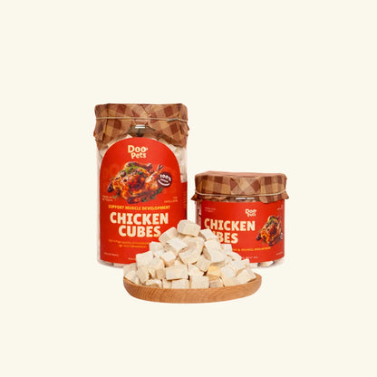 Freeze Dried Chicken Cubes 80g