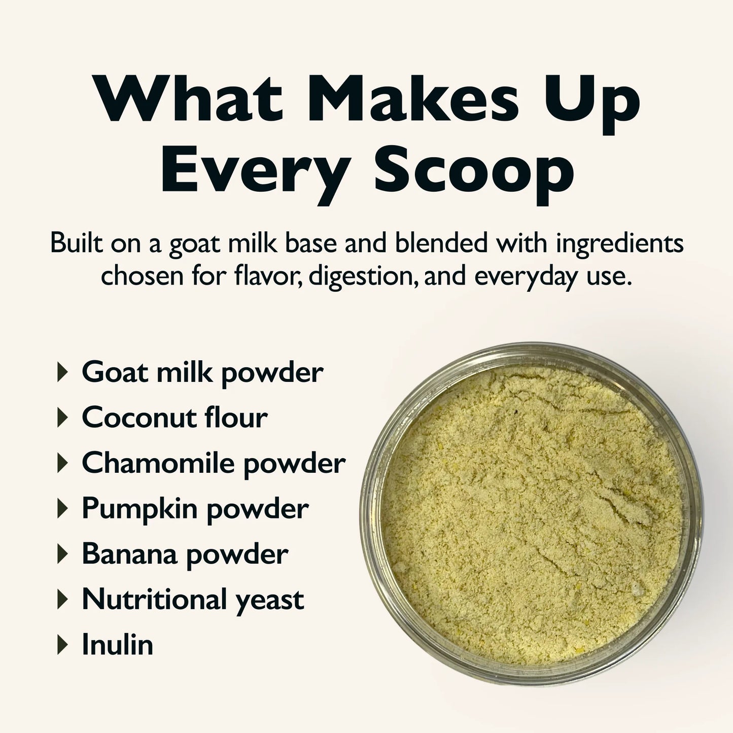Glacier’s Goodies Goat Milk Topper - Pumpkin & Chamomile
