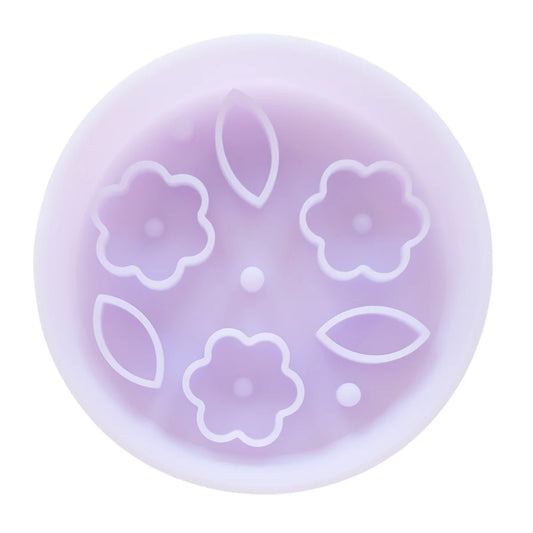 EmeryPets Flower + Leaf Slow Feeder Bowl