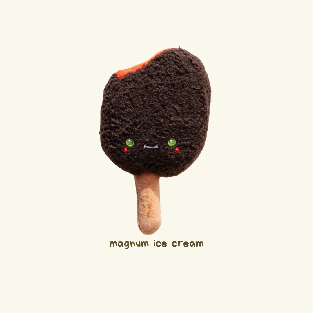 Magnum Ice Cream Plush Dog Toy