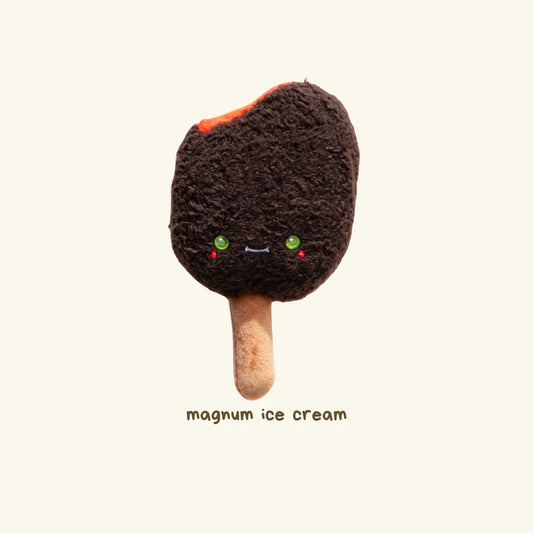 Magnum Ice Cream Plush Dog Toy