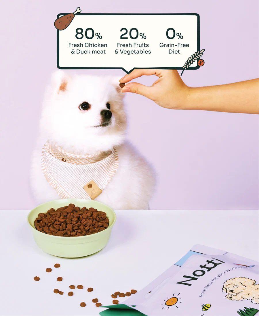 Slow-Baked Fresh Chicken & Duck Dog Food Trial Pack