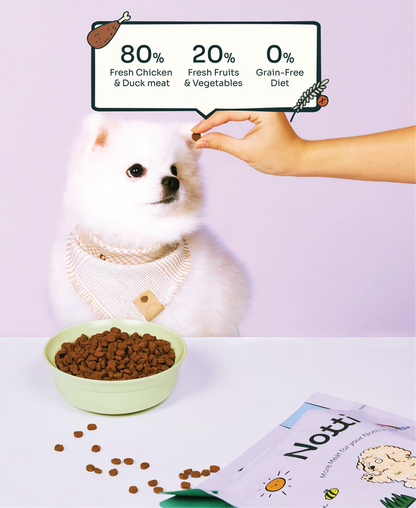 Slow-Baked Fresh Chicken & Duck Dog Food Trial Pack