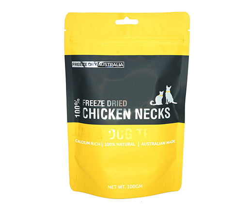 Freeze Dried Chicken Necks for Dogs