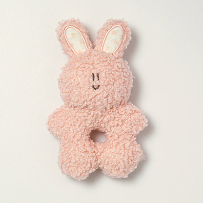 Bite Me BonBon Green Furry Friends Rattle Toy