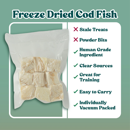 Furmily Pet Freeze Dried Cod Fish