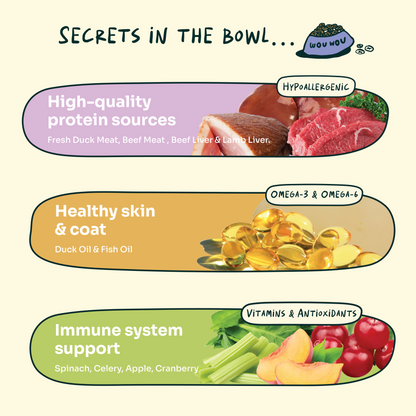 Notti Joint Care Fresh Duck & Beef Dog Food Trial Pack