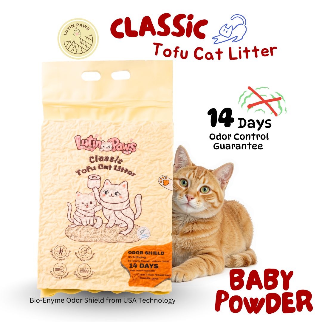 Lutin Paws Classic Tofu Cat Litter