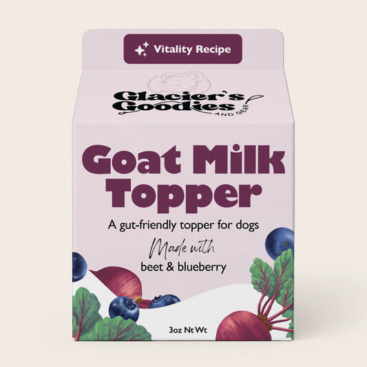 Glacier’s Goodies Goat Milk Topper - Beet & Blueberry