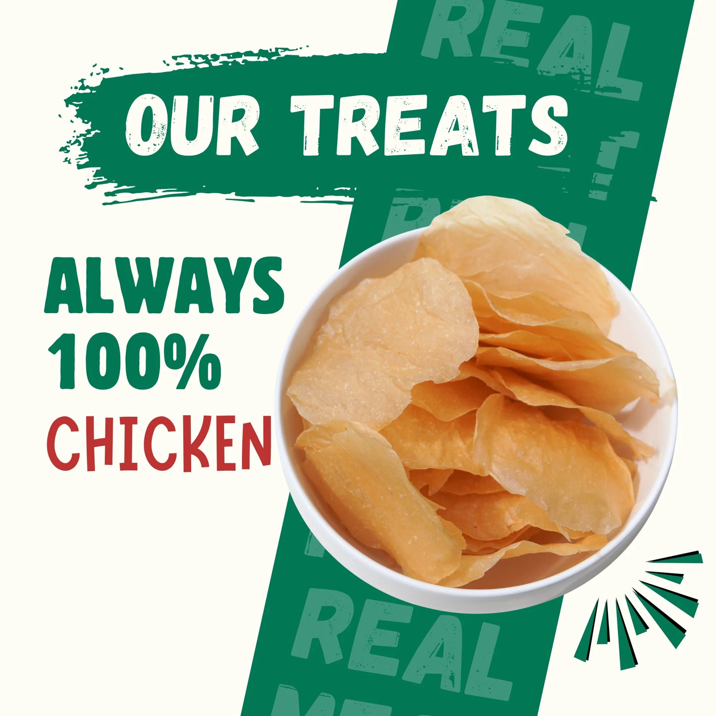 Air Dried Chicken Chips 35g