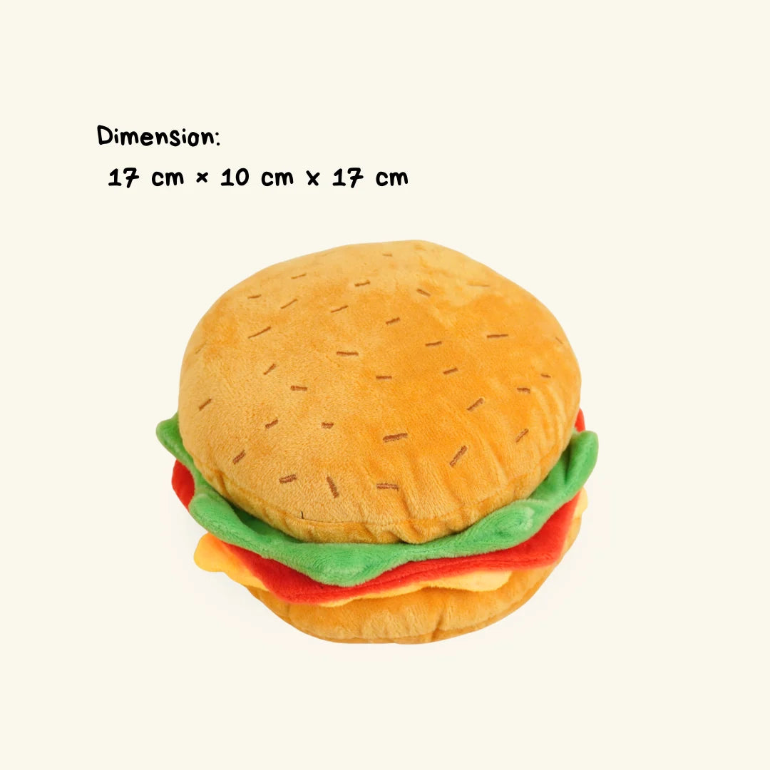 Ramly Burger Plush Dog Toy