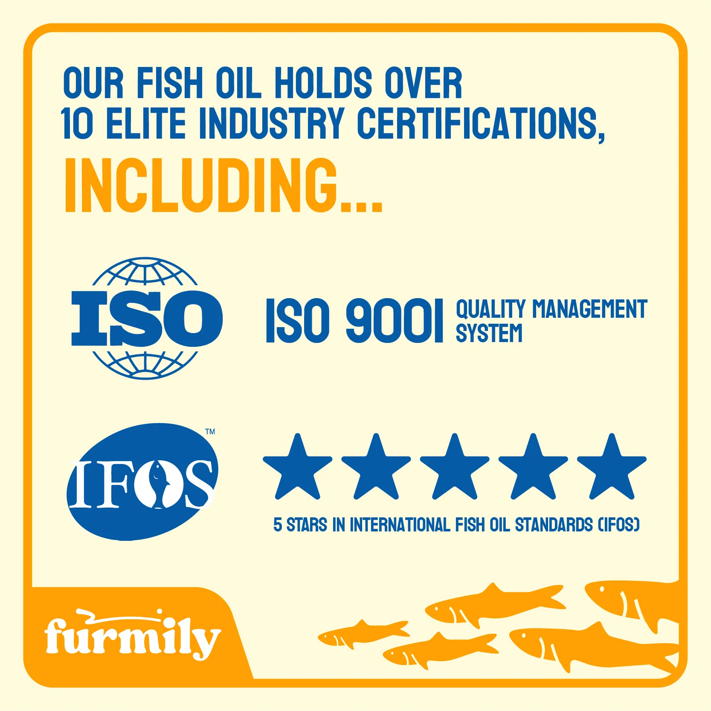 Furmily Pet Ultra-Pure Omega-3 Fish Oil for Dogs
