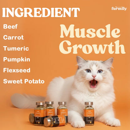Furmily Pet Muscle Growth Topper