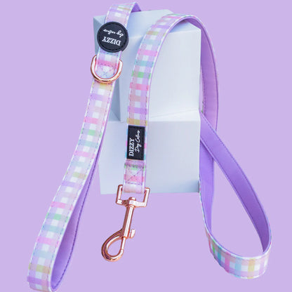 Sherbet Gingham - Leash