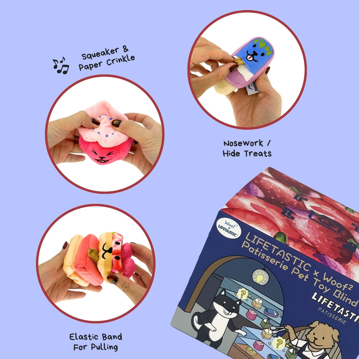 Patisserie Pet Toys Blind Box