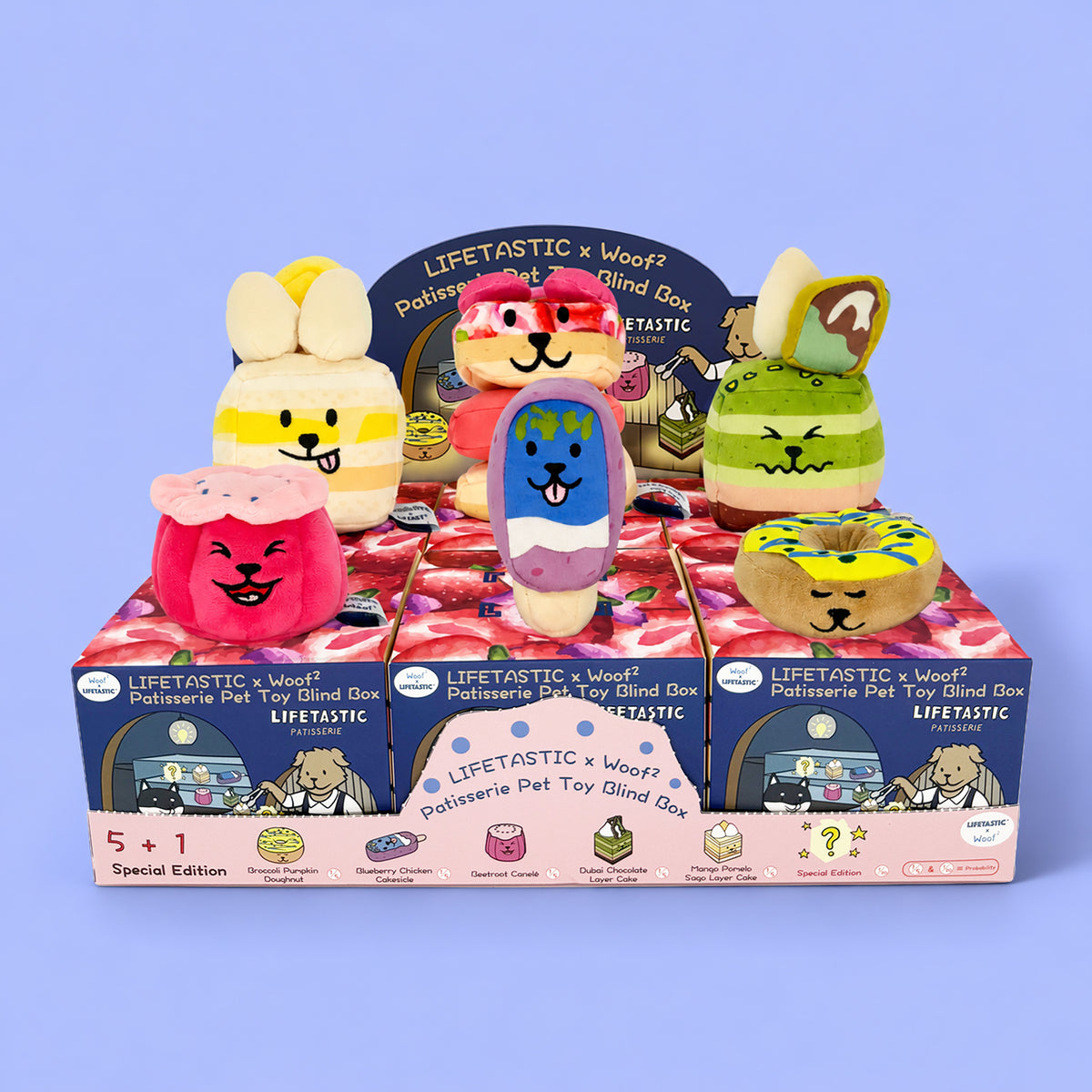 Patisserie Pet Toys Blind Box