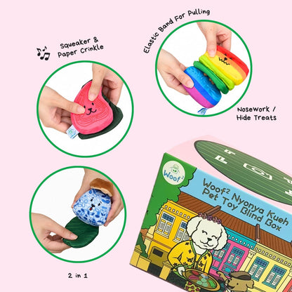 Nyonya Kueh Series Pet Toys Blind Box
